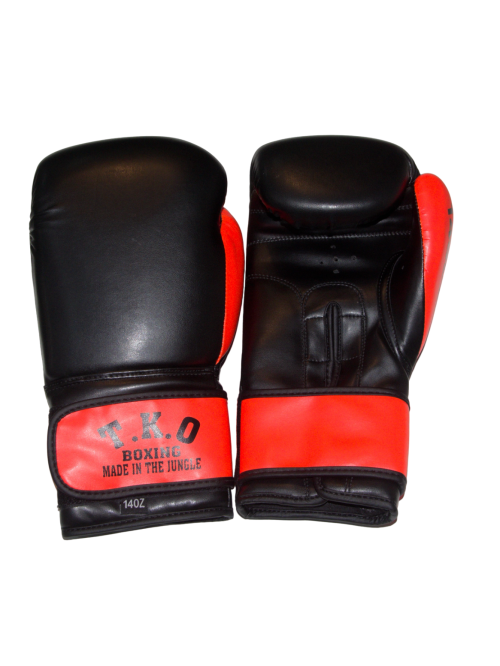 Guantes de boxeo de piel sintética 14 oz.
