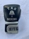 Boxing Gloves Silver Gorilla 14 oz. single front