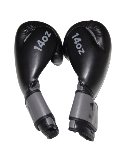 Guantes de boxeo de piel sintética 14 oz.